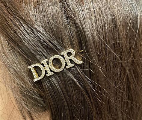 dior haarclip|christian dior id haarspange.